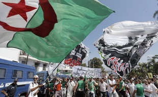 Manifestation contre le gouvernement à Alger, le 30 août 2019.