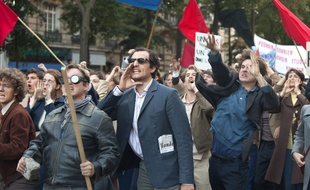 Louis Garrel et Stacy Martin dans Le Redoutable de Michel Hazavanicius
