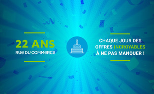 Pour sa semaine d'anniversaire, Rue du Commerce vous propose chaque jour de belles offres sur ses univers