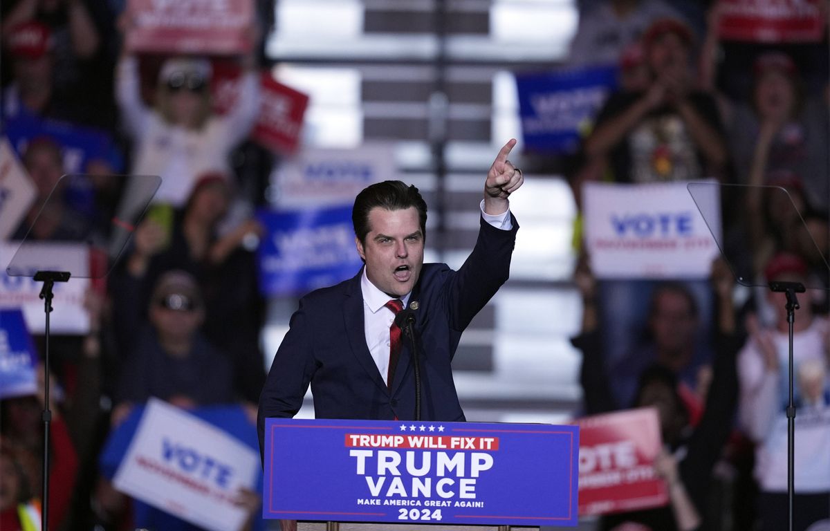 Etats-Unis : Que sait-on de Matt Gaetz, nommé par Trump au département de la Justice… et qui in image