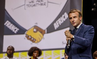 Emmanuel Macron au sommet Afrique-France