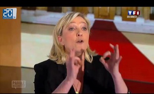 Capture d'écran du zapping de semaine de campagne présidentielle du 5 au 9 mars 2012.