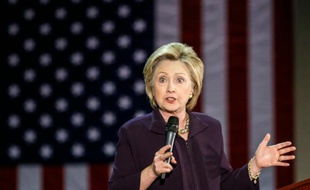 Hillary Clinton le 11 mai 2016 à Blackwood, New Jersey
