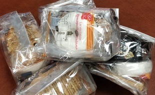 Quelques-unes des friandises offertes au personnel soignant par les gendarmes