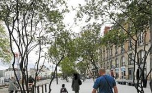 La nouvelle promenade Feydeau-Bouffay est achevée.