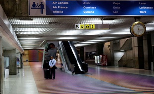L'aéroport de Caracas, le 14 décembre 2013.