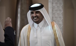 L'émir du Qatar, cheikh Tamim Ben Hamad Al-Thani, à Manama le 24 décembre 2012