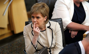 La Première ministre écossaise Nicola Sturgeon au Parlement écossais le 28 juin 2016