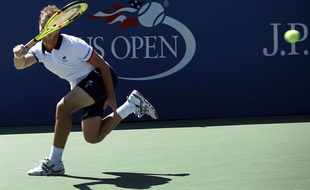Richard Gasquet à l'US Open le 5 septembre 2015.
