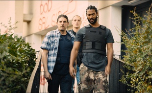 Damien Bonnard, Alexis Manenti et Djebril Didier Zonga dans «Les Misérables» de Ladj Ly