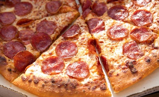 Illustration d'une pizza