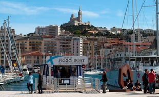 Le Vieux-Port à Marseille.