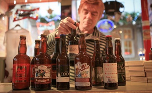 Bières de Noël de différentes microbrasseries alsaciennes
