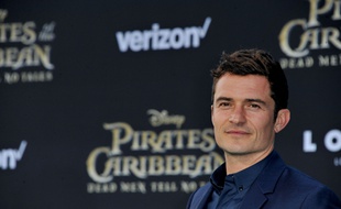 L'acteur Orlando Bloom à Los Angeles