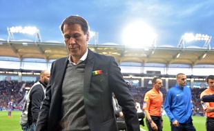 Rudi Garcia après la victoire de Marseille à Toulouse, en mai 2019.