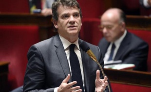 Le ministre de l'Economie Arnaud Montebourg le 23 juillet 2014 à l'Assemblée national
