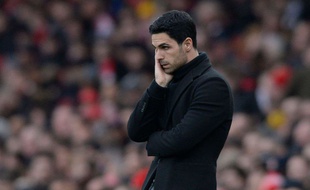 L'entraîneur espagnol d'Arsenal Mikel Arteta a été testé positif au coronavirus et placé en isolement, le 12 mars 2020.