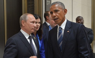 Le président américain Barack Obama et son homologue russe Vladimir Poutine.