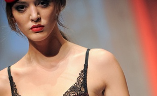 Un défilé Chantelle à Paris en 2014.