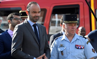 Edouard Philippe, lors d'une sortie sur les vertus de la réduction de la vitesse sur les routes secondaires.