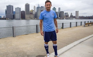 Frank Lampard lors de sa présentation à New York le 14 juillet 2014.