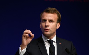 Le président de la République Emmanuel Macron, le 30 octobre 2019 à Paris.