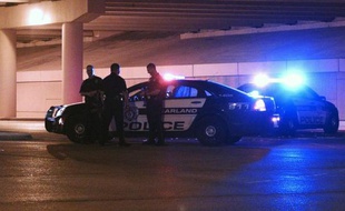 Des policiers le 4 mai 2015 à Garland au Texas