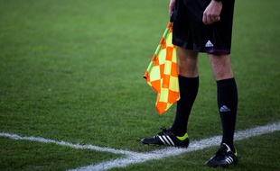 Illustration d'un arbitre de football.