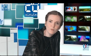 Nathalie Kosciusko-Morizet dans le studio de «20Minutes», le 2 mai 2012.