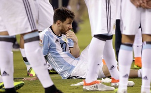 Lionel Messi après la défaite contre le Chili