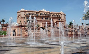 L'Emirates Palace à Abu Dhabi