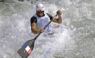 Le double champion olympique et triple champion du monde de Canoe Tony Estanguet
