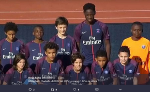 El Chadaille Bitshiabu, le géant du PSG.