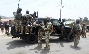 Les forces de l'armée nigériane