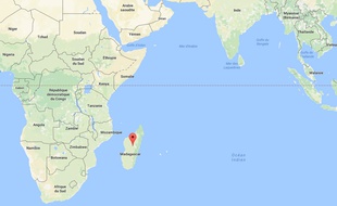 Madagascar - google maps