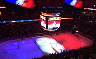 La patinoire des Washington Capitals le 13 novembre 2015.