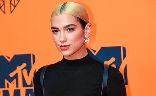 La chanteuse Dua Lipa