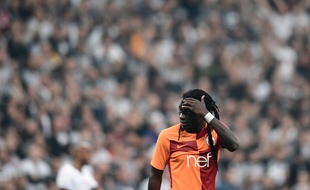 Gomis sous le maillot de Galatasaray.