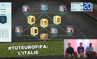 Quel 11 aligner sur FIFA 16 avec l'Italie?