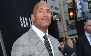L'acteur Dwayne Johnson à Los Angeles en mai 2015