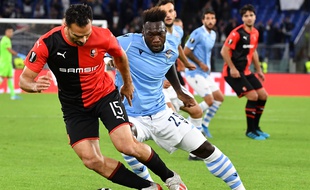 Jérémy Morel donne l'avantage au Styade Rennais face à la Lazio.