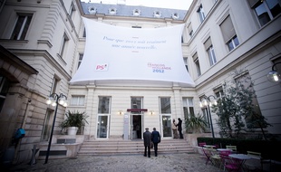 Le siège du PS rue de Solférino (Paris 7e) en 2012.