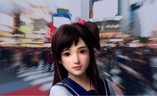 Xiaoice, développé par Microsoft. Illustration