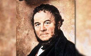 Stendhal (1783-1842) portrait par Sodermark - Conservation: Musée Romantique