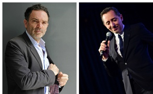 Yann Moix et Gad Elmaleh.