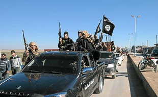 Photo de propagande de combattants djihadistes en Syrie, publiée le 4 mai.