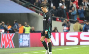 Cristiano Ronaldo, le 1er novembre 2017 à Wembley.