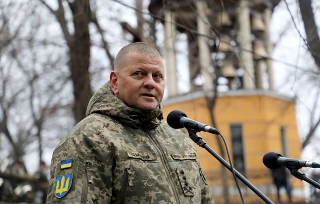 Guerre en Ukraine : Le général Zaloujny, chef de l'armée ukrainienne, nouvelle icône de la résistance