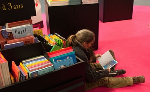 Salon du livre et de la presse jeunesse de Montreuil, le 3 décembre 2015.