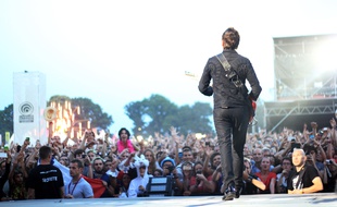 Le concert de Muse, ici en 2015 lors de la 24e édition des Vieilles Charrues.